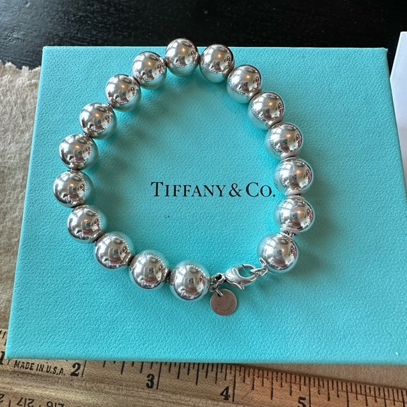 Tiffany & CO Hardware silver Ball Bracelet - Picture 11 of 16